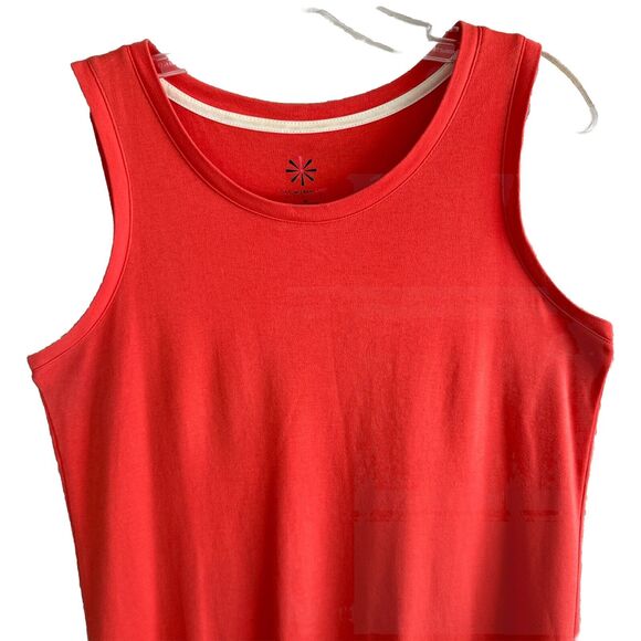 Isaac Mizrahi Dress Crewneck Orange TankSize M Casual Beach Dresses - Picture 2 of 8